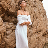 Vestido Bayuk blanco | PRE ORDER