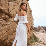 Vestido Bayuk blanco | PRE ORDER